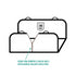 Funda de Asiento *Rocky Negro*